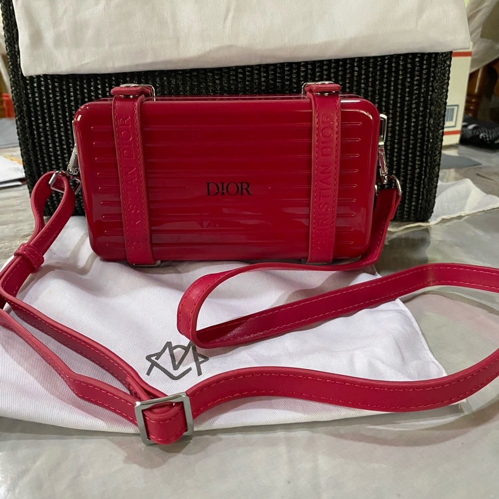 Dior Red Crossbody Bag